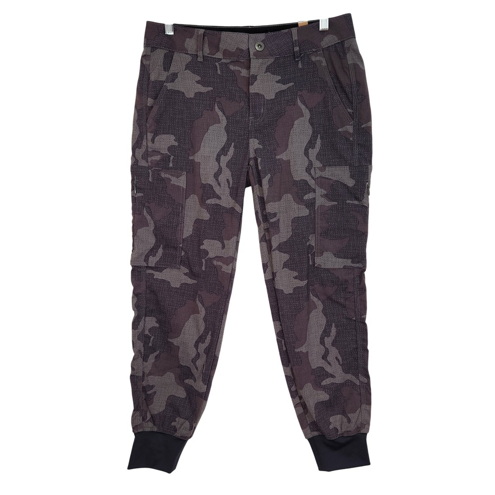 Prana NWT Sky Canyon Jogger Gravel Camo Womens 6 Hiking Quick Dry UPF 50+‎